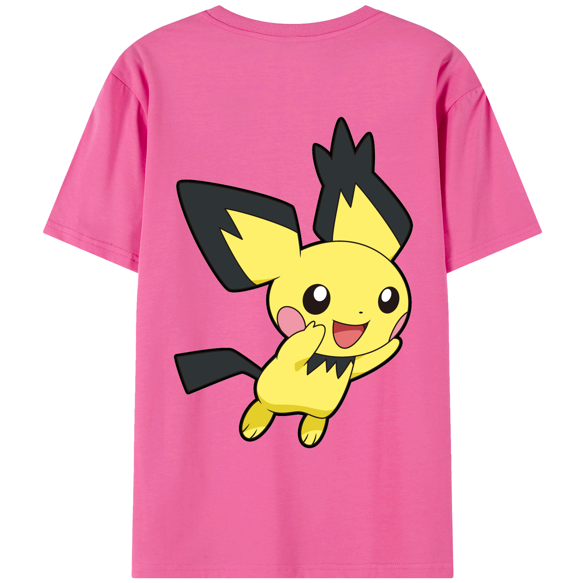 （画像用） ポケットモンスター Pokémon レディース半袖Tシャツ(バックプリント)